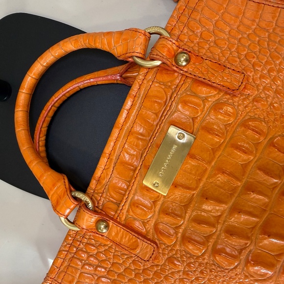 Brahmin Croco Embossed Mini Arno Tote - Picture 2 of 13